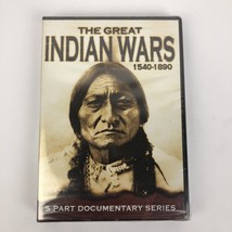 The Great Indian Wars 1540-1890 5 Part Documentary Series DVD - Rare Content - £10.02 GBP