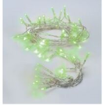 Battery Operated LED Green 30 Piece String Lights Decoration 9 Feet - $13.98