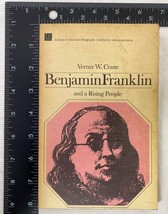 Benjamin Franklin and A Rising People by Verner W. Crane, 1954 Paperback - £6.39 GBP