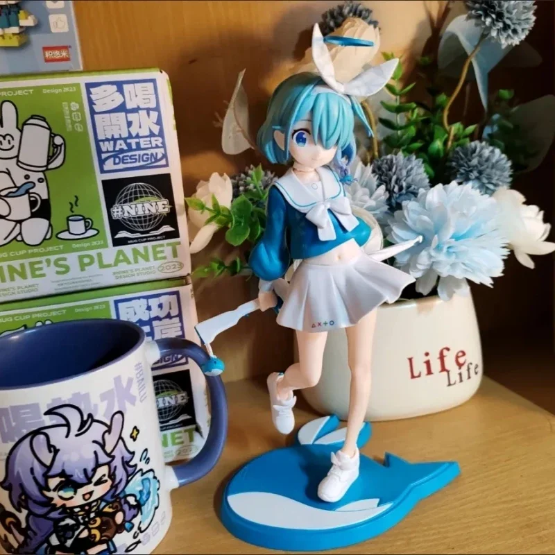 New Blue Archive Figure Arona Figurine Anime Game Girl Figma Ichinose Asuna - £18.97 GBP+
