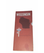 Standard Oil Wisconsin 1969 Vintage State Map - £3.03 GBP