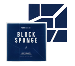 PONY EFFECT BLOCK SPONGE FOUNDATION BLENDING SPONGE MAKEUP BLENDER WET D... - £9.32 GBP