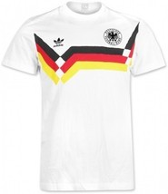 Germany World Cup 1990 Retro Soccer Jersey BREHME Jersey KLINSMANN Jersey - $85.00