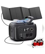 SALE! 300W Portable Power Station with Solar Panel 40W, 260Wh Solar Gene... - $218.88