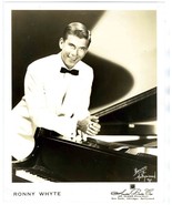 Ronny Whyte Publicity Photos by BRUNO of Hollywood Jazz Pianist 1960&#39;s - £18.75 GBP