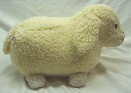 Vintage Eden White Sheep Lamb 14" Plush Stuffed Animal Toy 1970's - $29.70