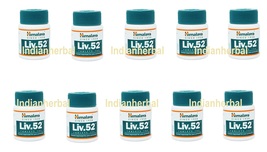10 x Himalaya Liv.52 Tablets Tub - Liv.52 / Liv52 / Liv 52 Free Shipping - £46.26 GBP
