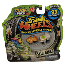 Trash Pack Trash Wheels Series 1 Skid Marks 2 Pack New Sealed Gross Kids Toy - £12.93 GBP