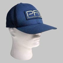 BLUE PFG PERFORMANCE FISHING GEAR COLUMBIA FISHHOOK PATCH HAT SIZE L/XL ... - $18.66