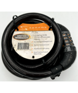 SERFAS CL-15 Combo 6 Feet/15mm Coiled Lock w/ Bracket NEW - $35.15