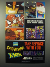 1994 Acclaim Spider-Man X-Men Arcade&#39;s Revenge Video Game Advertisement - £14.65 GBP