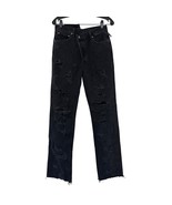 Agolde criss cross straight High-waisted criss-cross jeans Distressed Sz... - $99.76 CAD