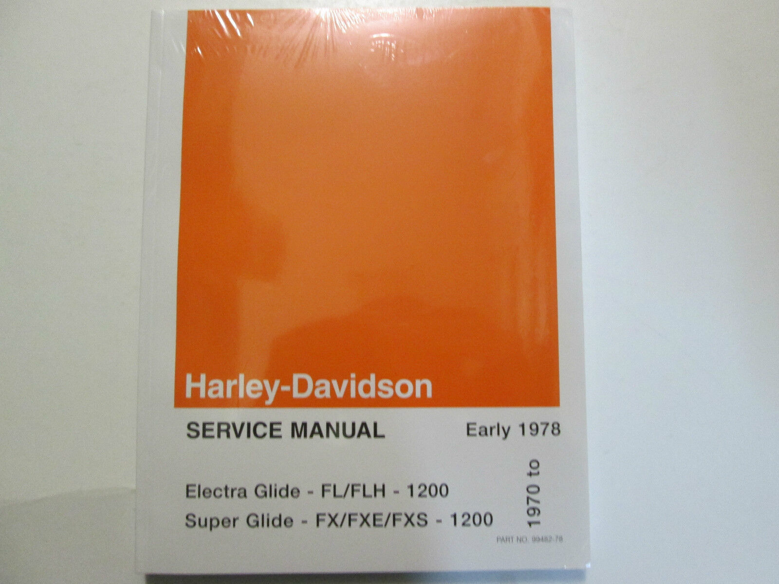 1977 1978 Harley Davidson Electra Super Glide Service Repair Shop Manual OEM x - $202.01