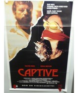 Captive IRINA BROOK Oliver Reed HIRO ARAI Home Video Poster 1986 - £11.89 GBP