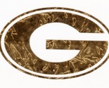Gold Leaf Green Bay Packers fire helmet decal sticker window hard hat la... - $3.49+