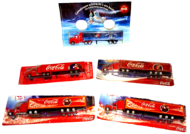 5 COCA COLA COKE German Model Toy Trucks - £15.91 GBP