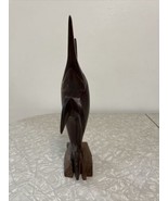 Wood Hand Carved Marlin Sailfish Swordfish Statue Figurine Decor. 12 Inc... - £19.18 GBP