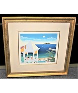Thomas McKnight St. Kitts 34&quot; x 32&quot; Framed Limited Edition Hand Signed S... - £334.20 GBP