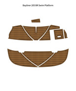 2009 Bayliner 205 BR Swim Platform Step Boat EVA Foam Teak Deck Floor Pa... - $514.58 CAD