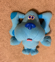 WORKING Vintage Blues Clues Tyco Sing Along Blue 1997 Plush Toy Talking Musical - £22.41 GBP