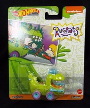 Hot Wheels Premium Rugrats Reptar Wagon real riders diecast character car NEW - £7.47 GBP