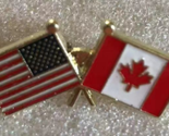 USA &amp; Canada Friendship Lapel Pin - $9.98