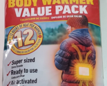 HotHands Stick-On Body Warmer Value Pack 8 Count exp 06/27 12 hrs of Heat - $13.81