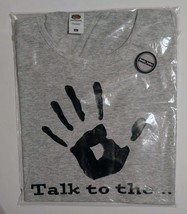 Custom T-Shirt (Talk to the Hand LOGO) - £15.80 GBP