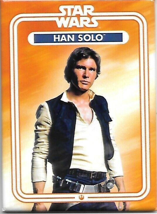 Star Wars Han Solo Standing Photo Image Refrigerator Magnet NEW UNUSED - $3.99