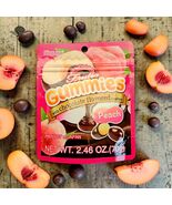 Kasugai Frutia Japanese Chocolate Gummy Peach 70g - Pack of one - $1.48