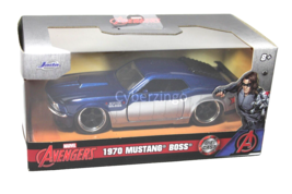 Jada 1/32 Marvel Avengers 1970 Mustang Boss Diecast Car New In Package - £10.38 GBP