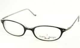 NEW Studio Designs SD 2212 BLACK On CRYSTAL EYEGLASSES GLASSES FRAME 47-... - €11,90 EUR