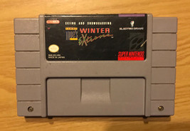 Tommy Moe&#39;s Winter Extreme: Skiing &amp; Snowboarding game for Super Nintendo SNES - £7.82 GBP