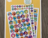 Sesame Street Motivational Sticker Pad 6 Sheets Book Licensed 400+ Stick... - $7.68
