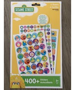 Sesame Street Motivational Sticker Pad 6 Sheets Book Licensed 400+ Stick... - £6.03 GBP