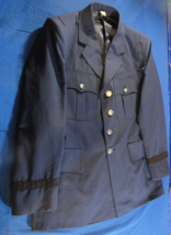 4 Button Men&#39;s Coat Jacket Uniform Dress Blue Officer Usafa Cadet Air Force 42MR - $68.84