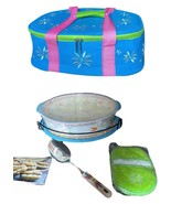 Temptations Old World Springfetti Oval Casserole Dish in Thermal Bag Bak... - $89.09