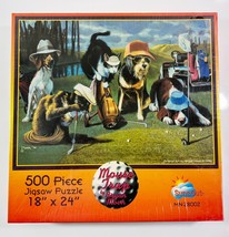 NEW - Mouse Trap - SunsOut 500 Piece 18&quot;x24&quot; Jigsaw Puzzle MN28002 Dog C... - $25.15