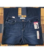Levi Strauss ~ Size 22M ~ Mid-Rise ~ Stretch ~ Bootcut ~ DARK Wash Denim... - $623.16 MXN