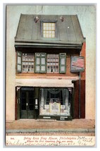Betsy Ross House Philadelphia Pennsylvania PA 1906 UDB Postcard P23 - £2.36 GBP