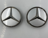 Mercedes-Benz Rim Wheel Center Cap Set Chrome OEM B01B21031 - $54.44