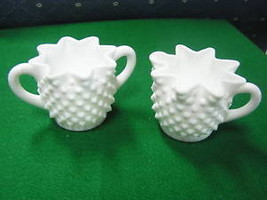 Vintage Fenton Hobnail Sugar And Creamer.................Sale - £9.96 GBP