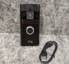 Ring Rechargeable Battery Video Doorbell Smart Wifi - 5F97F2-With TYPE- ... - $29.99