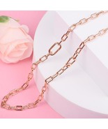 ME Release Me Collection 14k Rose Gold-plated ME Link Chain Necklace 45C... - $88.49 CAD+