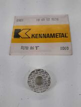 Kennametal RCMB 86 K060 Round Ceramic Insert Grade K060 1pc  - $13.50