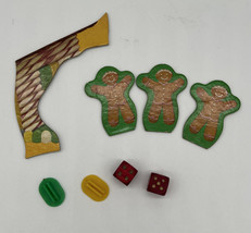 The Gingerbread Man Board Game 1964 Selchow &amp; Righter VG Replacement Pie... - £4.17 GBP