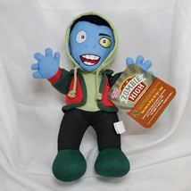 Zombie High Undead Blue Boy Doll Hooded Jacket 12&quot; Plush Sugar Loaf 2012 - £7.80 GBP