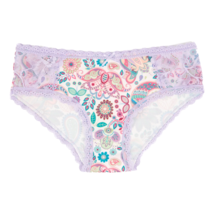 Splendies Ansley Bikini Panties Size 4X Paisley Floral Lace Details Lingerie New - £8.65 GBP