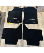 Set Of 4 Toyota Tacoma TR4 Off Road PT206-35080 To 35093 Black Carpet Floor Mats - €55,24 EUR