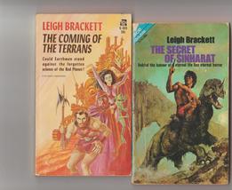 4 Leigh Brackett sf novels &#39;60s/&#39;70s 1sts Eric John Stark - £14.38 GBP